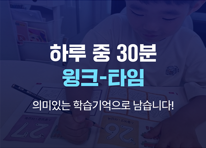 하루 중 30분 윙크 타임