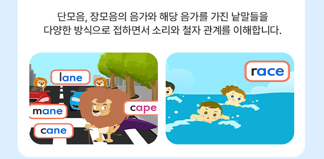 음가의 소리와 철자 관계를 이해