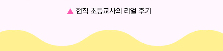 현직 초등교사의 리얼 후기